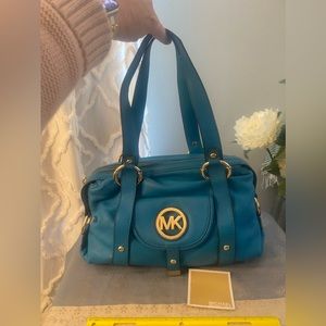 Michael Kors Blue leather bag